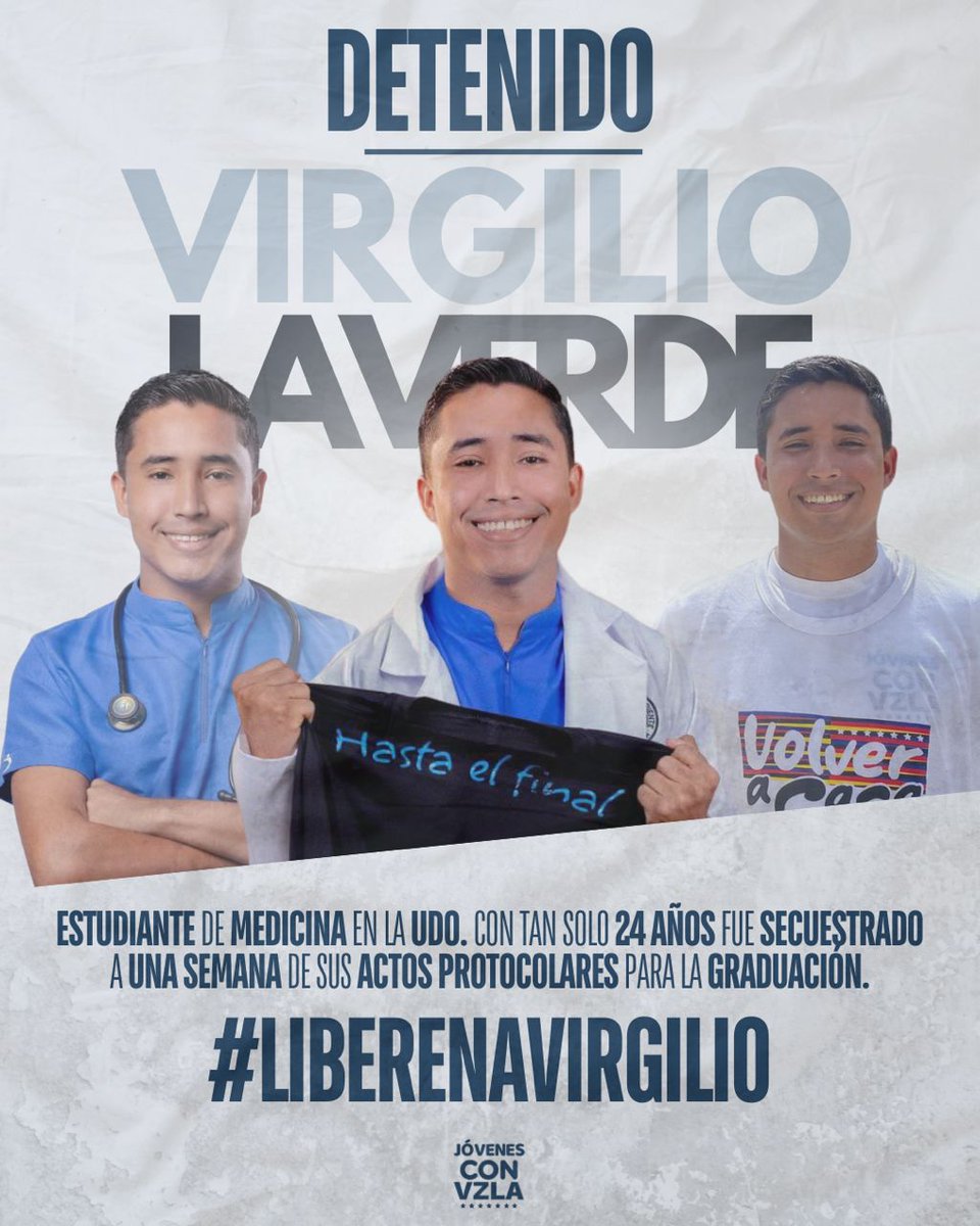 JAD_Venezuela's tweet photo. ¡Liberen a todos los presos políticos! https://t.co/0u8d1CcsWP