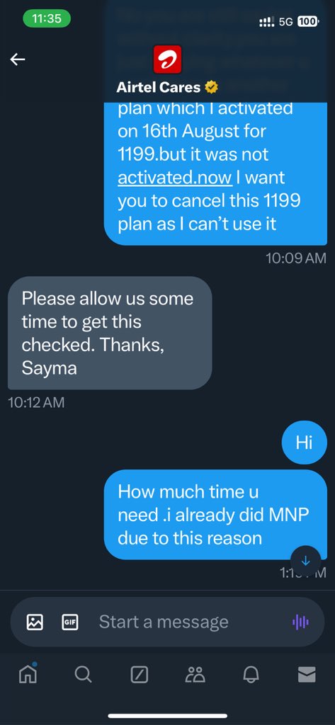ekonite's tweet photo. @airtelindia @TRAI @airtelcare

Shameless….pathetic.no resolution https://t.co/XIxKPmY7ot my direct number but no one even called me https://t.co/8kWqe480W5