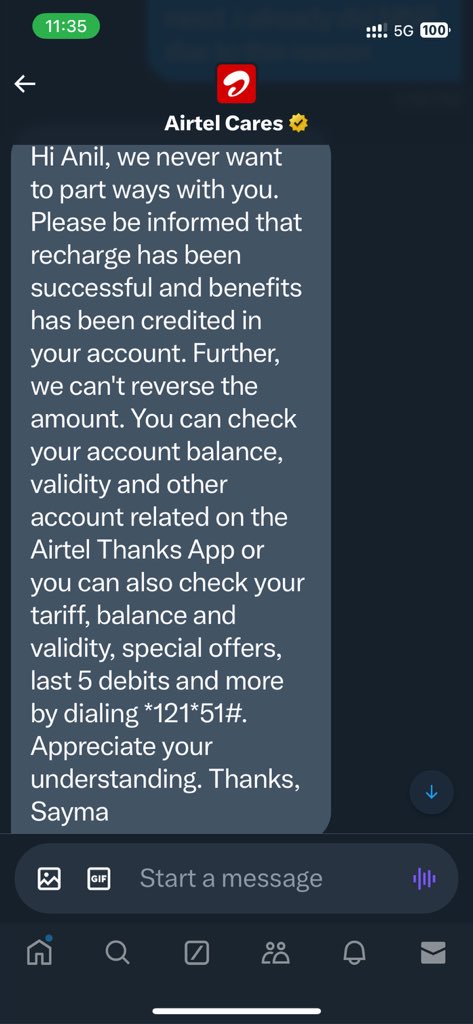 ekonite's tweet photo. @airtelindia @TRAI @airtelcare

Shameless….pathetic.no resolution https://t.co/XIxKPmY7ot my direct number but no one even called me https://t.co/8kWqe480W5