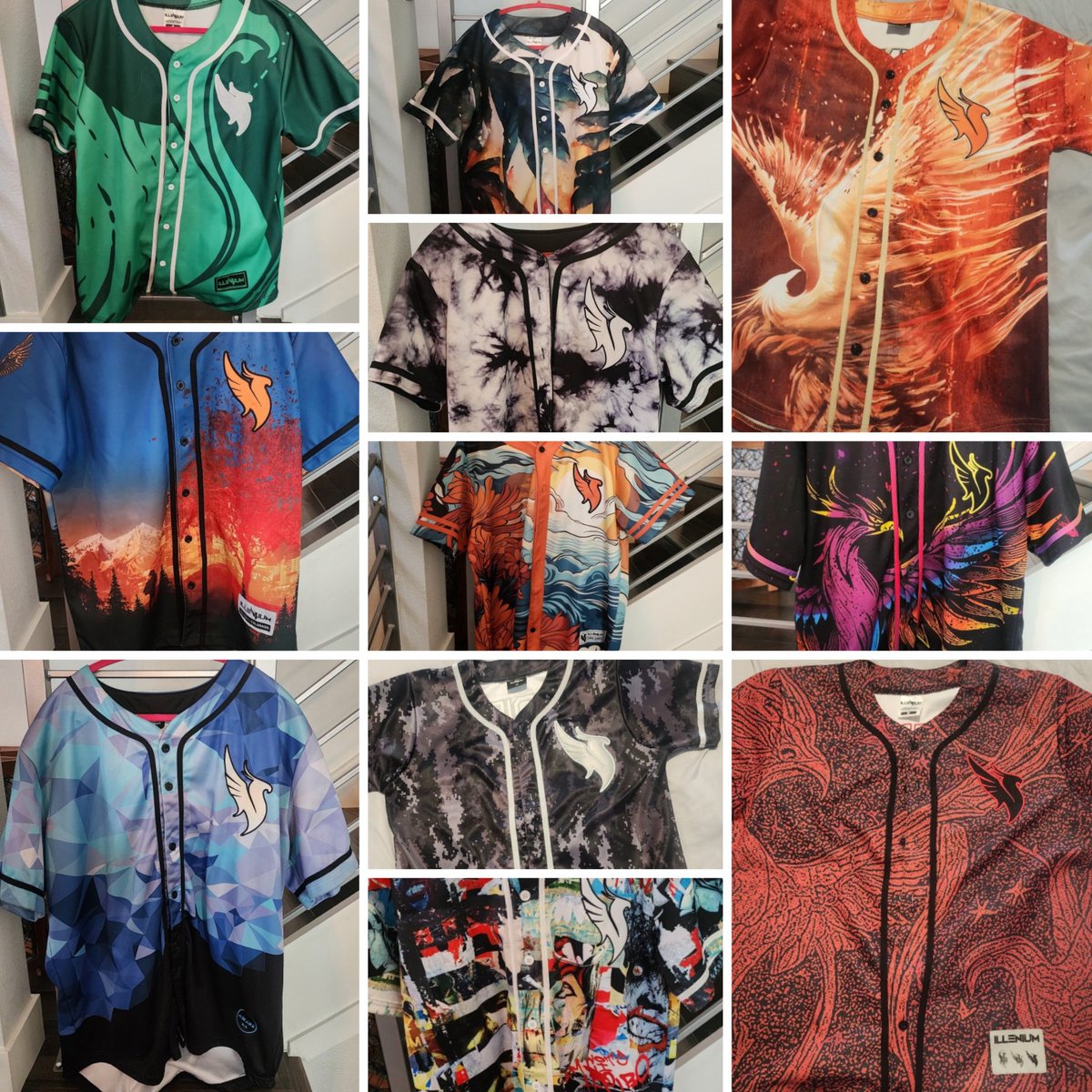 Hello to all, due to recent events, selling all of these illenium jerseys on mercari only. You can see that my partner and I make legitimate sales from what we have sold. Feel free to come check it out and maybe check out with a jersey.
mercari.com/u/user92028497…