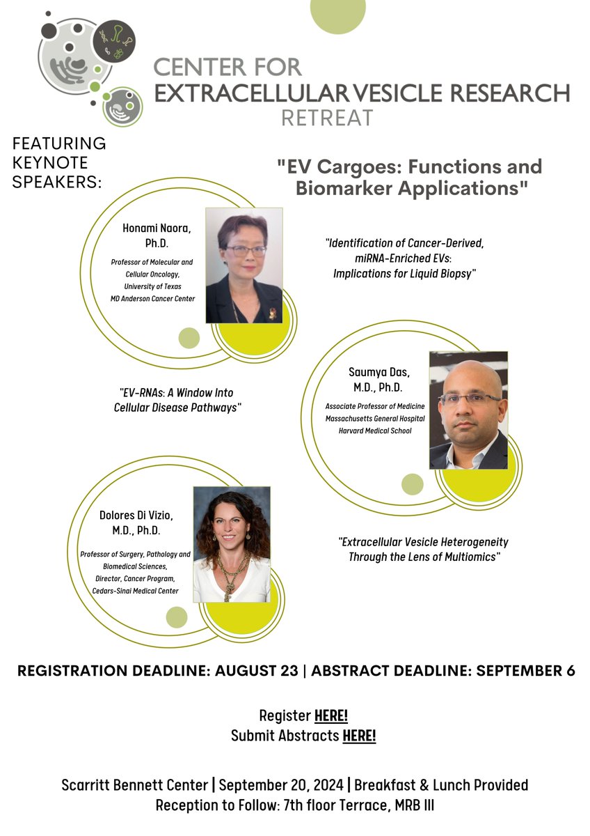 CLOSING FRIDAY! Registration for the 2024 CEVR Retreat is closing this week! 

Register now to secure your spot and meals: redcap.link/kix9ogsp
*Breakfast and lunch are provided, reception to follow