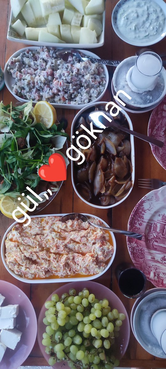 Karımın ellerine sağlık hafta içi keyfisi...