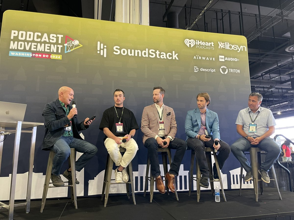 Triton Digital (@tritondigital) on Twitter photo “Political ads are starting earlier in audio.” - Election Year Special panel live at <a href="/PodcastMovement/">Podcast Movement</a>.
🎤 <a href="/TritonDigital/">Triton Digital</a>, <a href="/iQmediacorp/">iQ Media</a>, <a href="/CrookedMedia/">Crooked Media</a>, <a href="/katzmediagrp/">Katz Media Group</a>
#PodcastMovement2024 “Political ads are starting earlier in audio.” - Election Year Special panel live at <a href="/PodcastMovement/">Podcast Movement</a>.
🎤 <a href="/TritonDigital/">Triton Digital</a>, <a href="/iQmediacorp/">iQ Media</a>, <a href="/CrookedMedia/">Crooked Media</a>, <a href="/katzmediagrp/">Katz Media Group</a>
#PodcastMovement2024