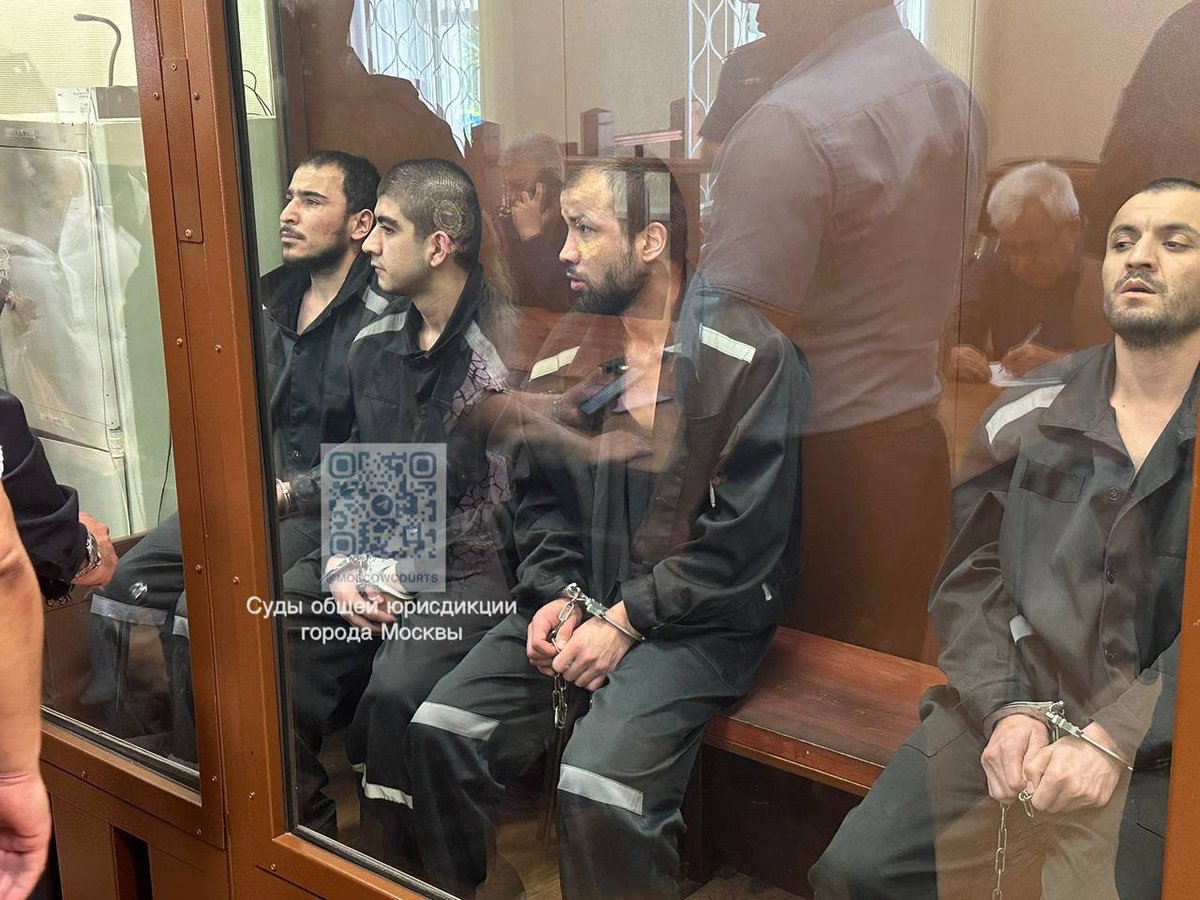 MundalaZoe's tweet photo. ❗The capital's court extended the arrest of the four alleged perpetrators of the Crocus terrorist attack

All charged will remain in pretrial detention until at least November 22.

#Crocus - Boost https://t.co/JcevBlLdvr