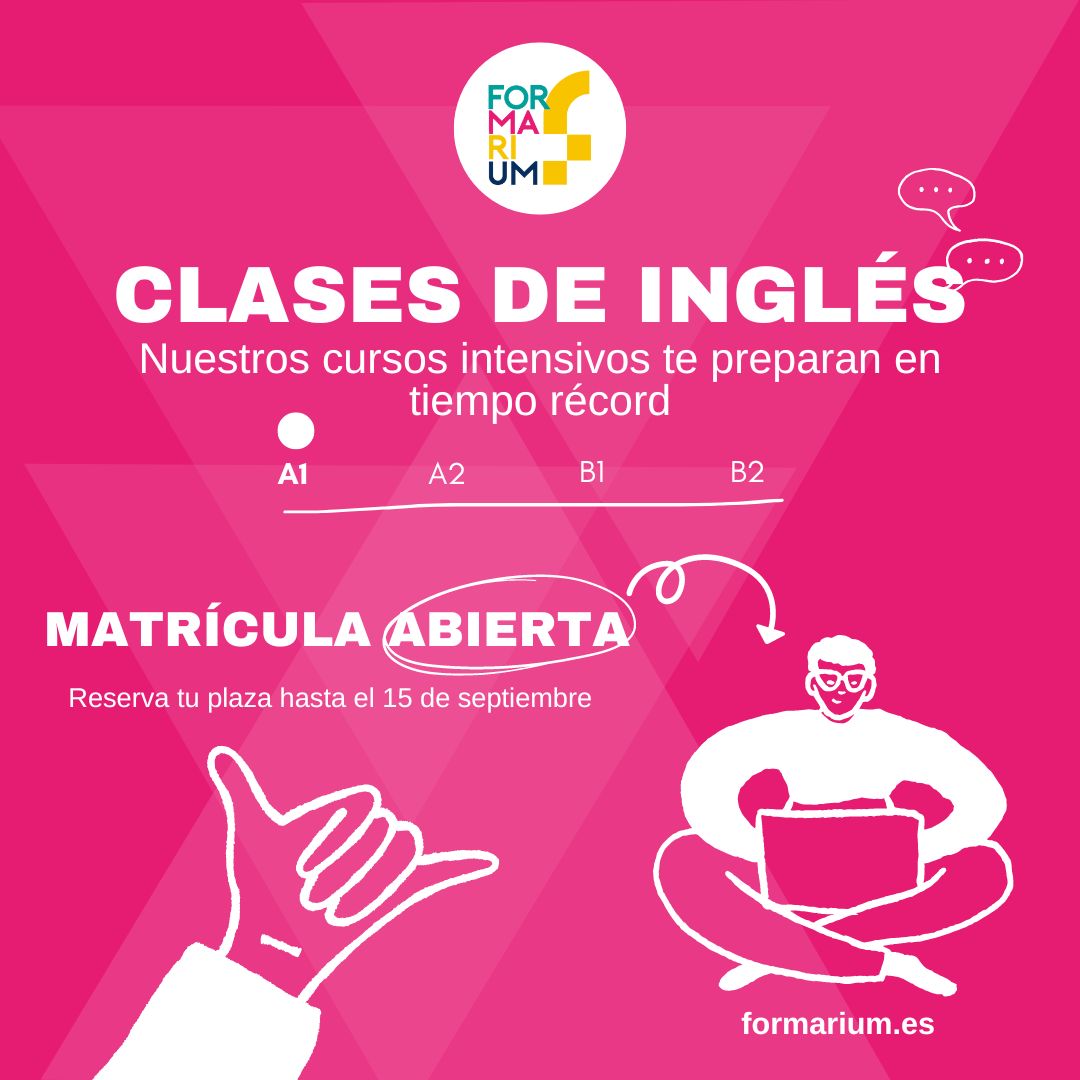 Formarium_'s tweet photo. ¡Prepárate para los exámenes de inglés con nuestros cursos intensivos!
¿ exámenes de diciembre? Nuestros cursos intensivos te preparan en tiempo récord.
📷 Clases intensivas,prácticas efectivas
📷 Simulacros de examen
📷 Asesoramiento personalizado
#Cambridge #Linguaskill #Aptis https://t.co/v4A54VHDwN