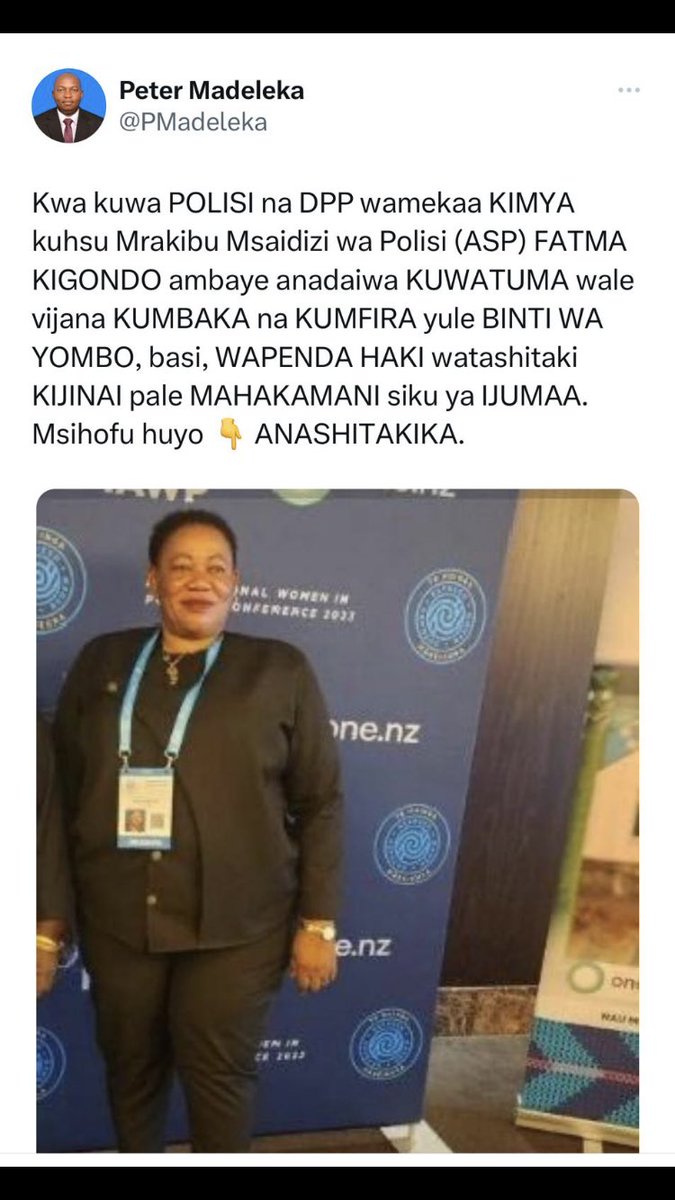 abihudi pallangyo (@jieyhmah13) on Twitter photo <a href="/PMadeleka/">Peter Madeleka</a>, kaka, wewe ni mmoja wa watu kidogo sana duniani ambao wakiniambia “Mungu yupo” siwezi kubisha. Kazi unayofanya, kaka, ni utumishi. Mungu wenu, kulingana na imani yenu, wewe na familia yako, azidi kuwalinda na awape maisha marefu na yenye afya njema. Mbarikiwe! <a href="/PMadeleka/">Peter Madeleka</a>, kaka, wewe ni mmoja wa watu kidogo sana duniani ambao wakiniambia “Mungu yupo” siwezi kubisha. Kazi unayofanya, kaka, ni utumishi. Mungu wenu, kulingana na imani yenu, wewe na familia yako, azidi kuwalinda na awape maisha marefu na yenye afya njema. Mbarikiwe!
