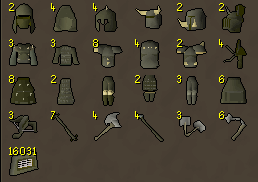 FyriOsrs's tweet photo. Just greenlogged barrows at kc 1553 - Guthans helm was last https://t.co/AvsHM2X7Zq