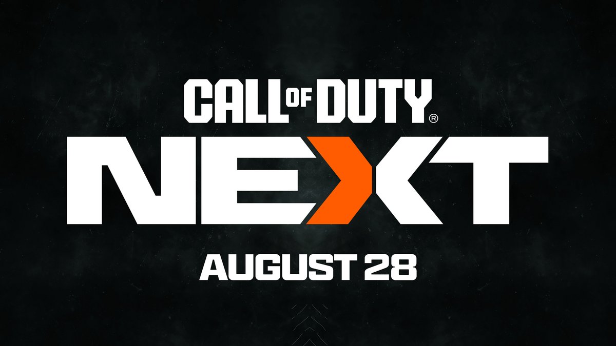 charlieINTEL's tweet photo. It's almost time for Call of Duty NEXT - just 2 days to go!  

We'll be at the event in Washington D.C. and provide full coverage of everything on Black Ops 6 MP, Liberty Falls Zombies, Warzone, and more. 

Stay tuned starting August 28th at 9am PT / 12pm ET! https://t.co/91jToDnVGi