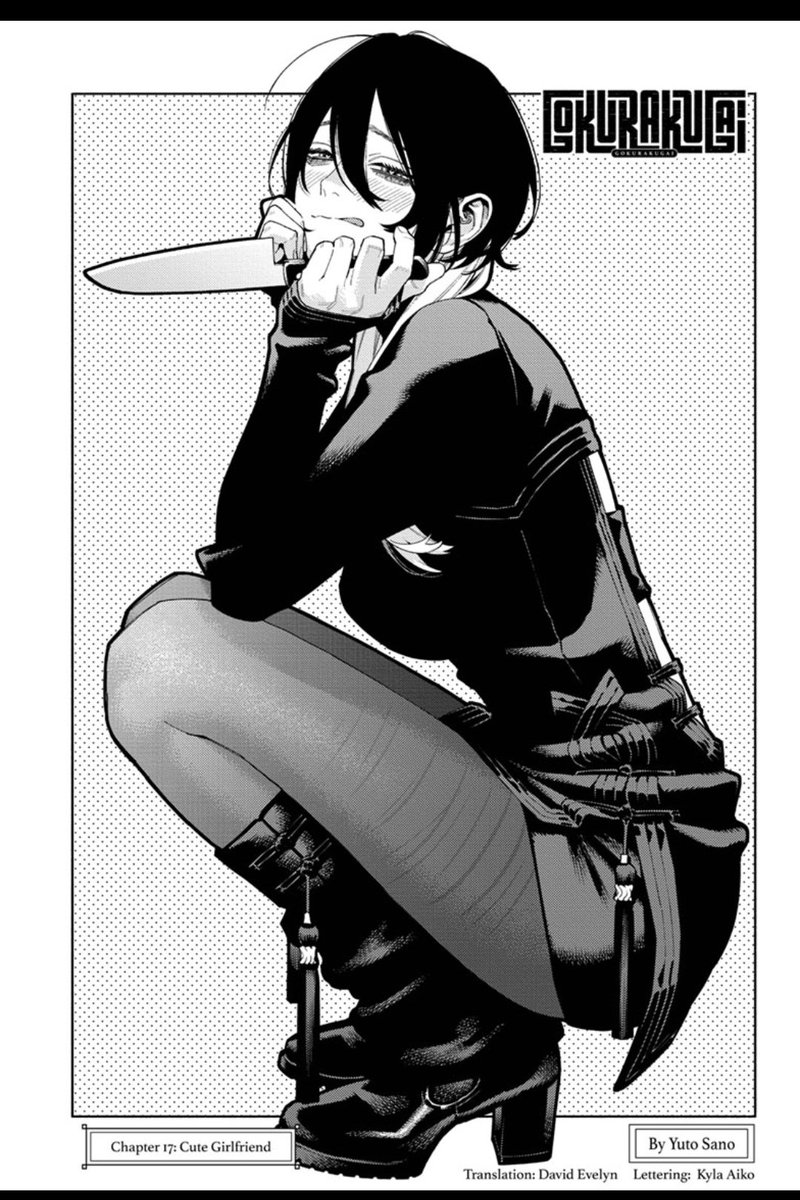 KEDaban's tweet photo. It's not everyday you get references to vocaloid songs as chapter titles.
This arc seems to have quite a few !

I love Gokurakugai. https://t.co/CxfVzn8QGI