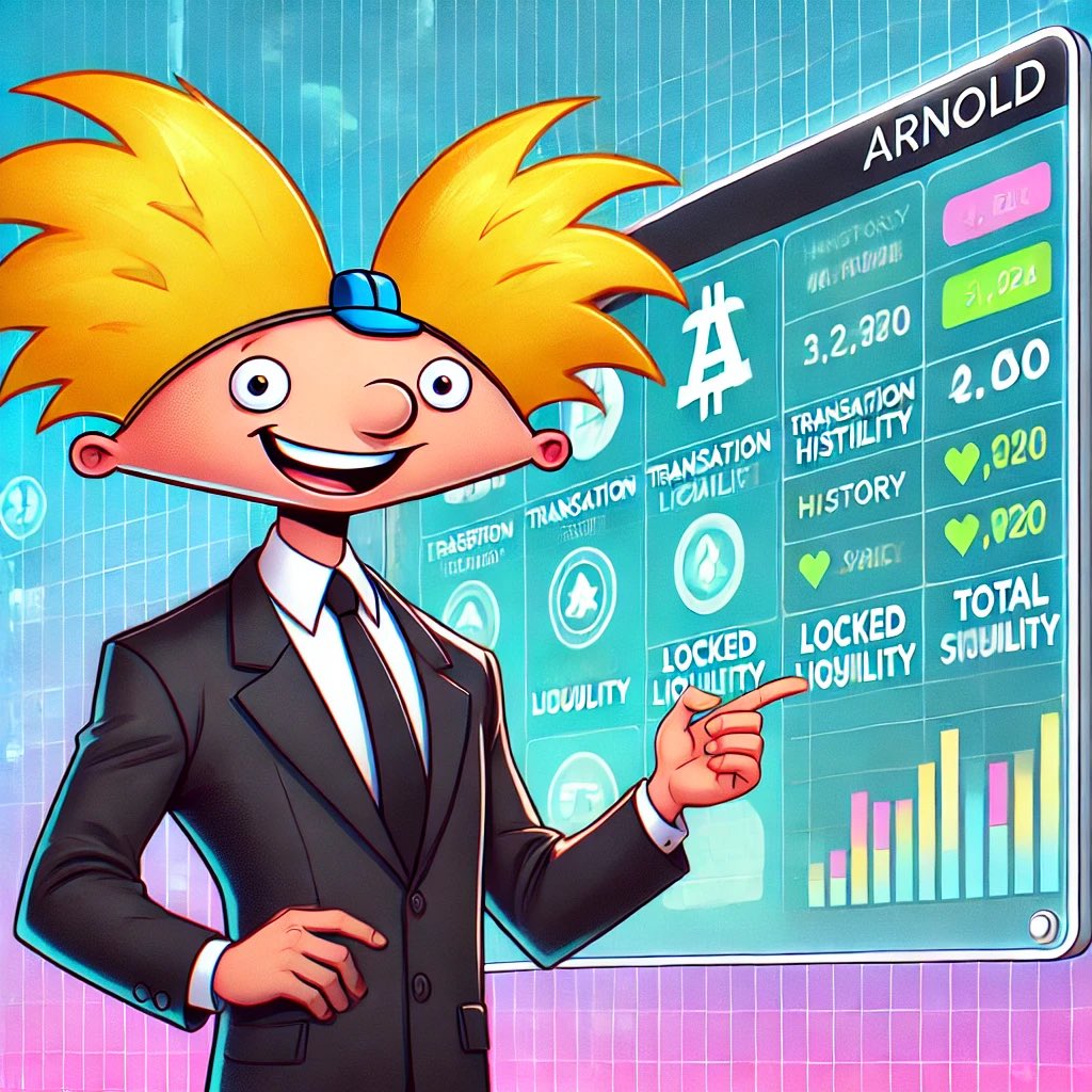 ArnoldMemeCoin's tweet photo. Building trust and Transparency from the start. https://t.co/jLVFO0icsu