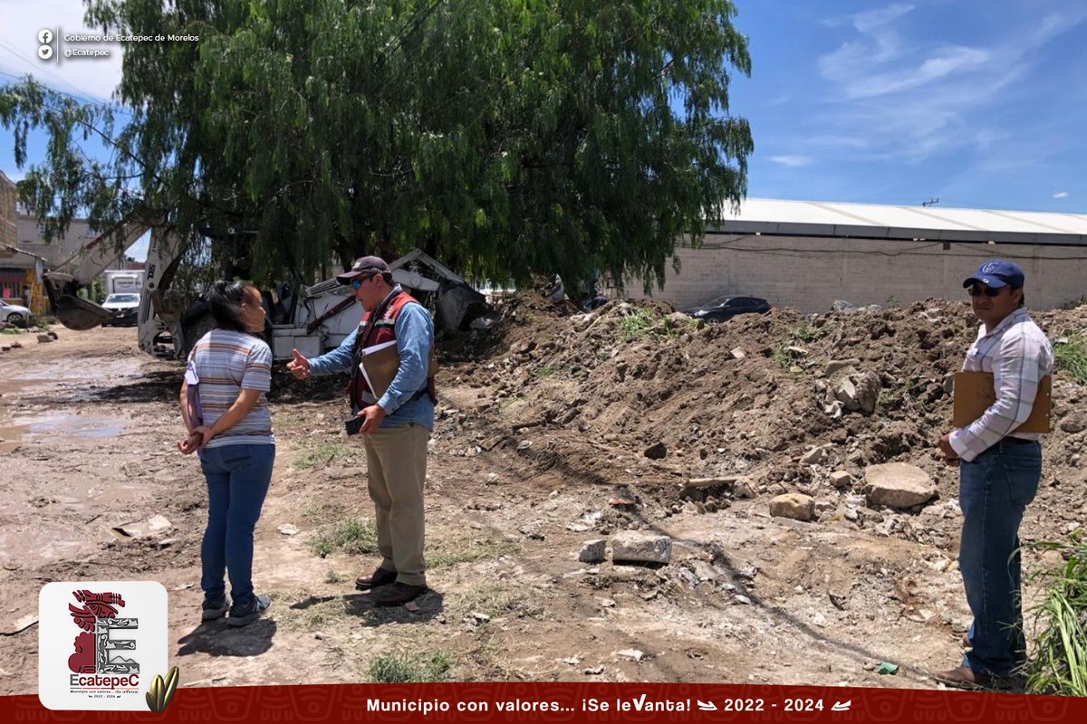 El Departamento de Auditoría a Obra Pública estuvo presente en la colonia El Progeso, con el objetivo de inspeccionar y verificar las obras públicas pertinentes.

#MunicipioConValores