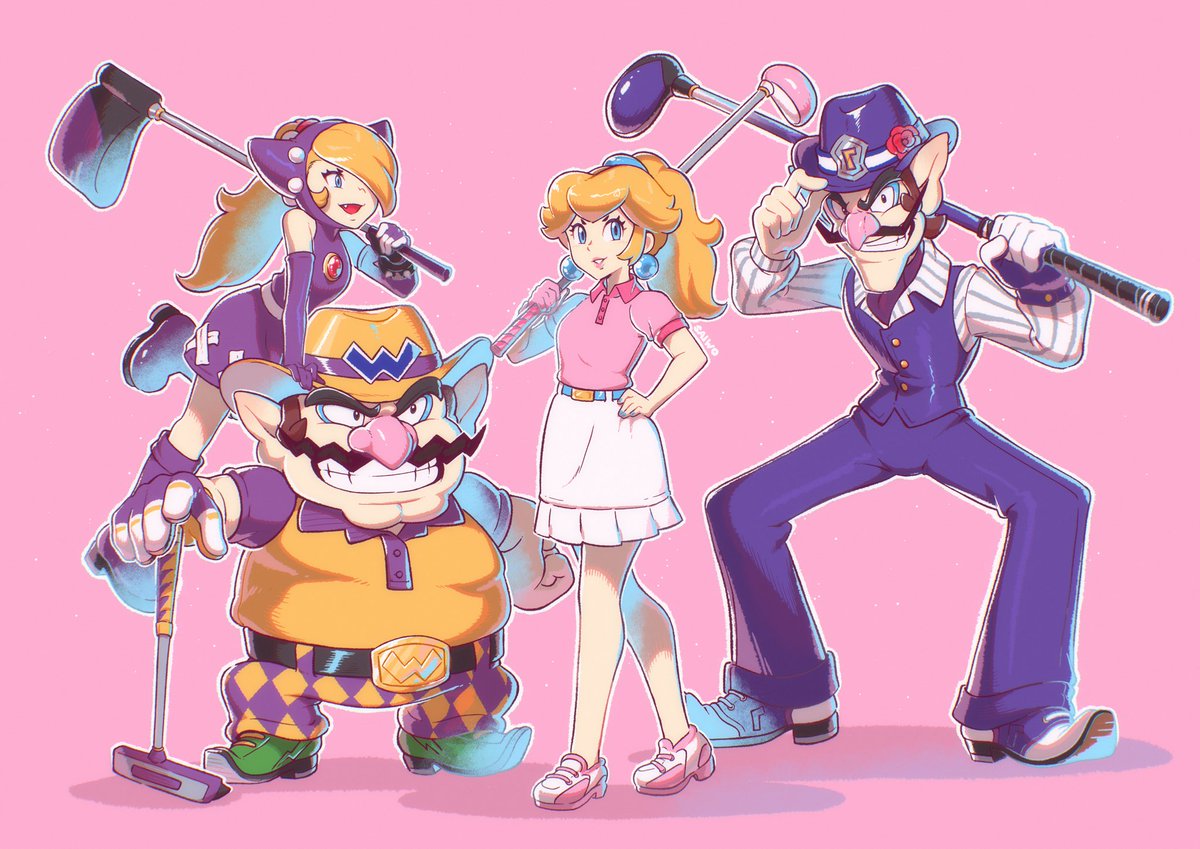 ピーチ姫 「PEACH MONTH - DAYS 18, 19 &amp; 20The ga」|SAIWO✨COMMISSIONS open!のイラスト