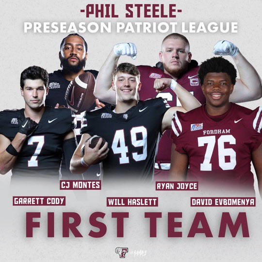 Fordham Football tweet media