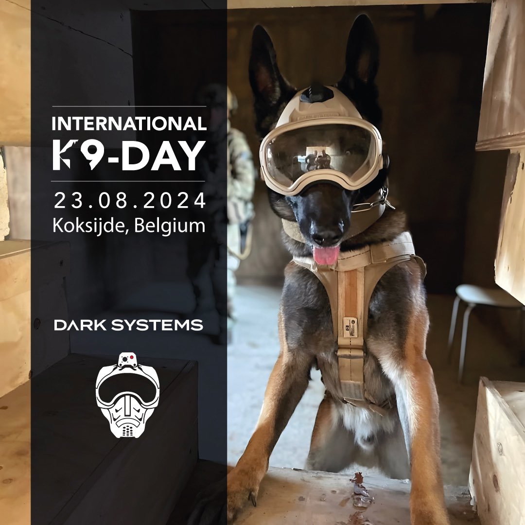 darksystemsnews's tweet photo. Come to see us at International K9 Day in Belgium #k9 #k9unit #k9helmet #army #police #internationalk9day https://t.co/CwHyIgRdqV