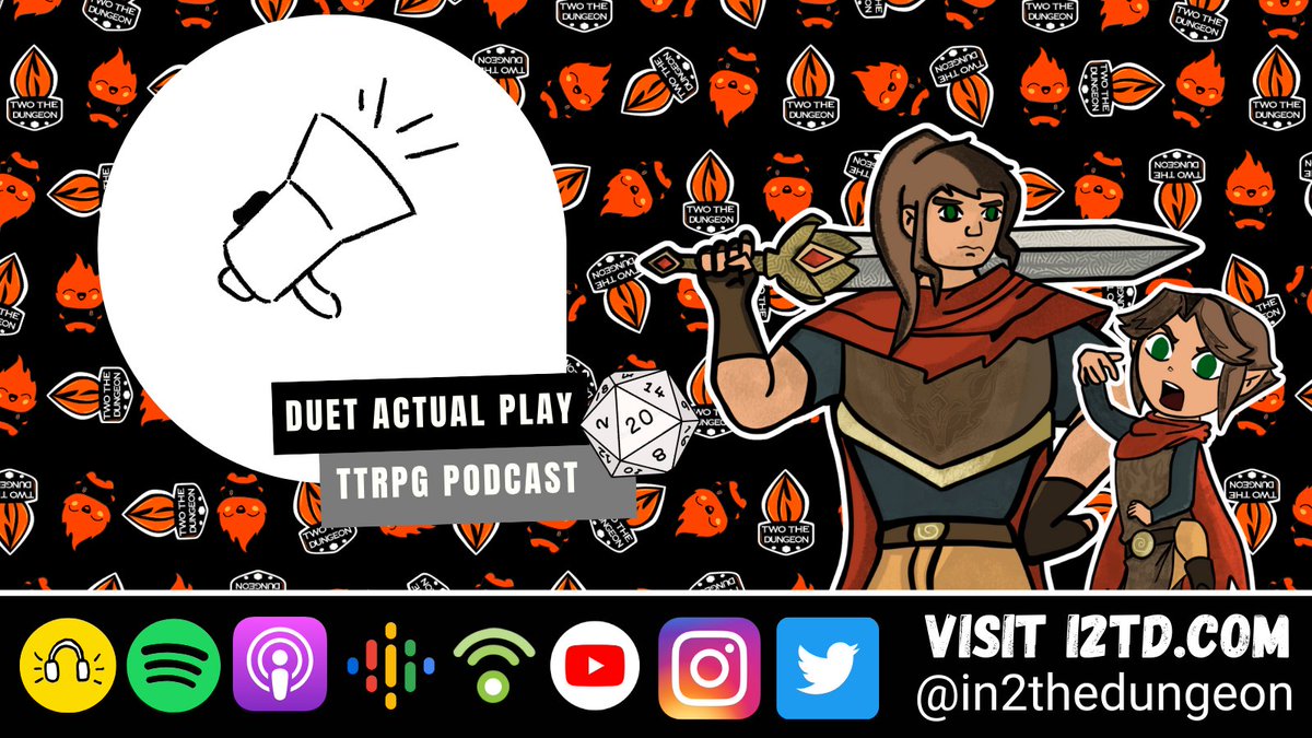 🌟New episode!🌟

The Lone Wolves 🐺 venture deeper in to the ice fortress in search of their target.

What trouble and perils lay in wait for our new heroes?

Listen on and find out as we delve in two the dungeon⚔️

#happytwosday #ttrpg #lonewolf #adventurebook