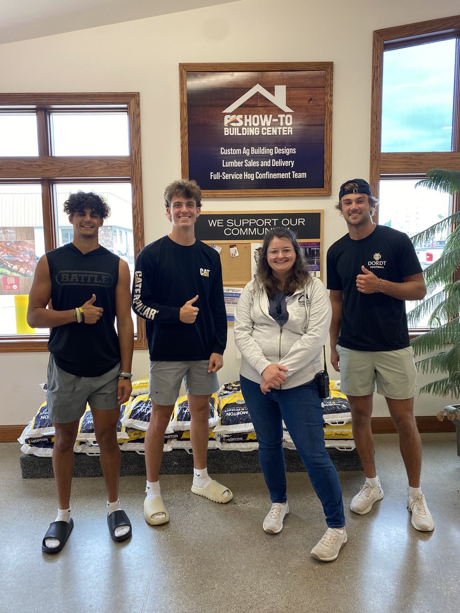 Coach Lucas Huttinga (@huttingalucas) on Twitter photo Shout out to FCS, How-To Building Center for supporting <a href="/DordtFB/">Dordt Football</a> this season and helping us get more done! Shout out to FCS, How-To Building Center for supporting <a href="/DordtFB/">Dordt Football</a> this season and helping us get more done!