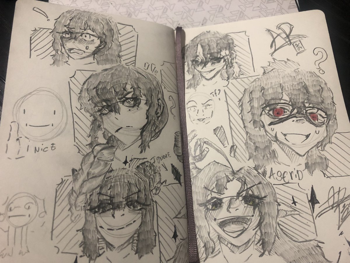 ..I Drew..I Drew all night and my damn thumb hurts