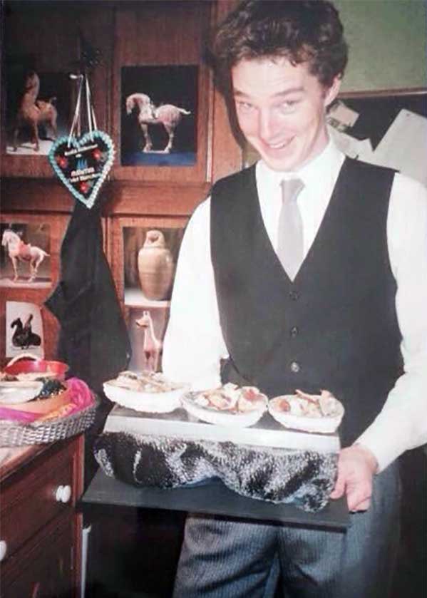 Benedict, great waiter, bad at texting