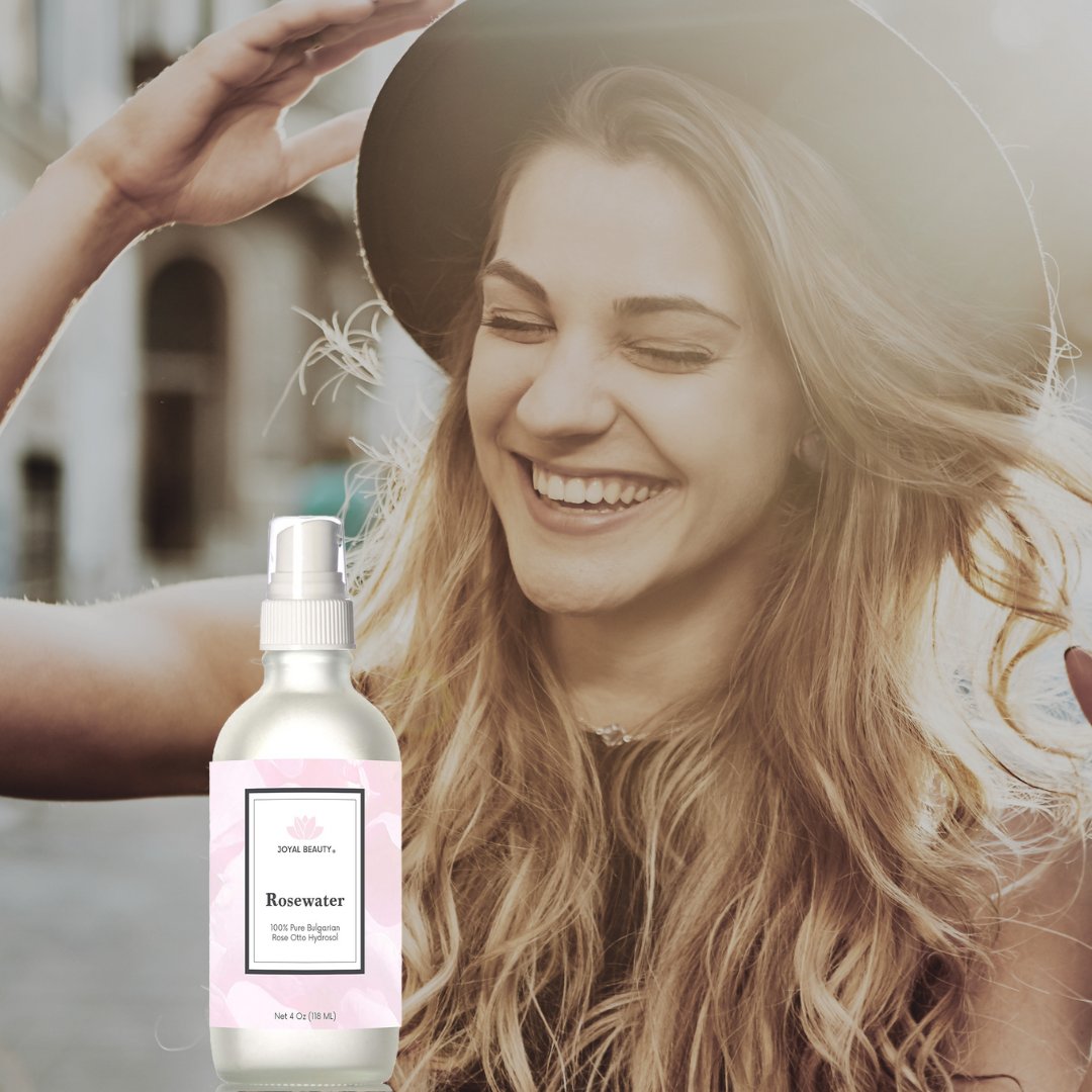 JoyalBeauty's tweet image. Spraying pure rosewater on your hair can be a simple and effective addition to your hair care routine, providing hydration and a pleasant scent without the heaviness of traditional hair products. #joyalbeauty #rosewater #skincare #haircare