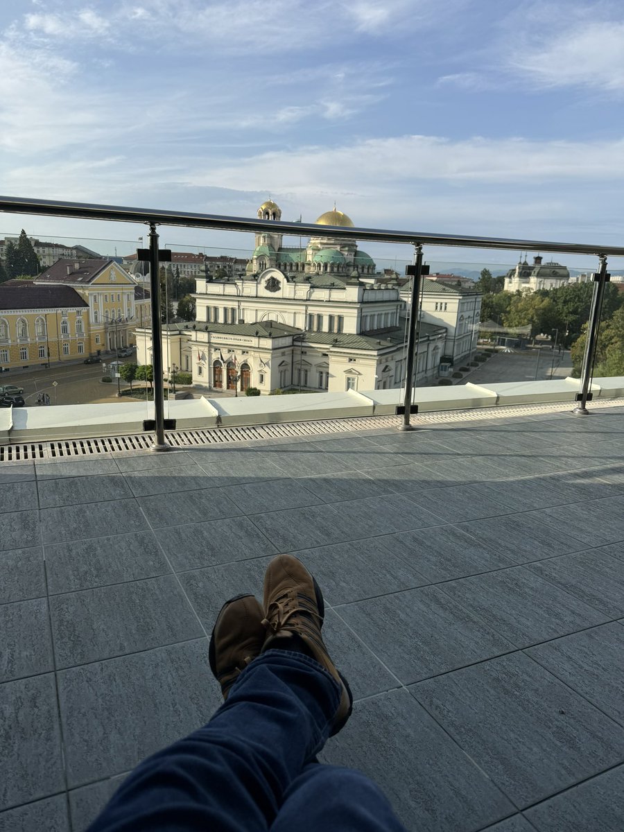 Back for the week in Sofia