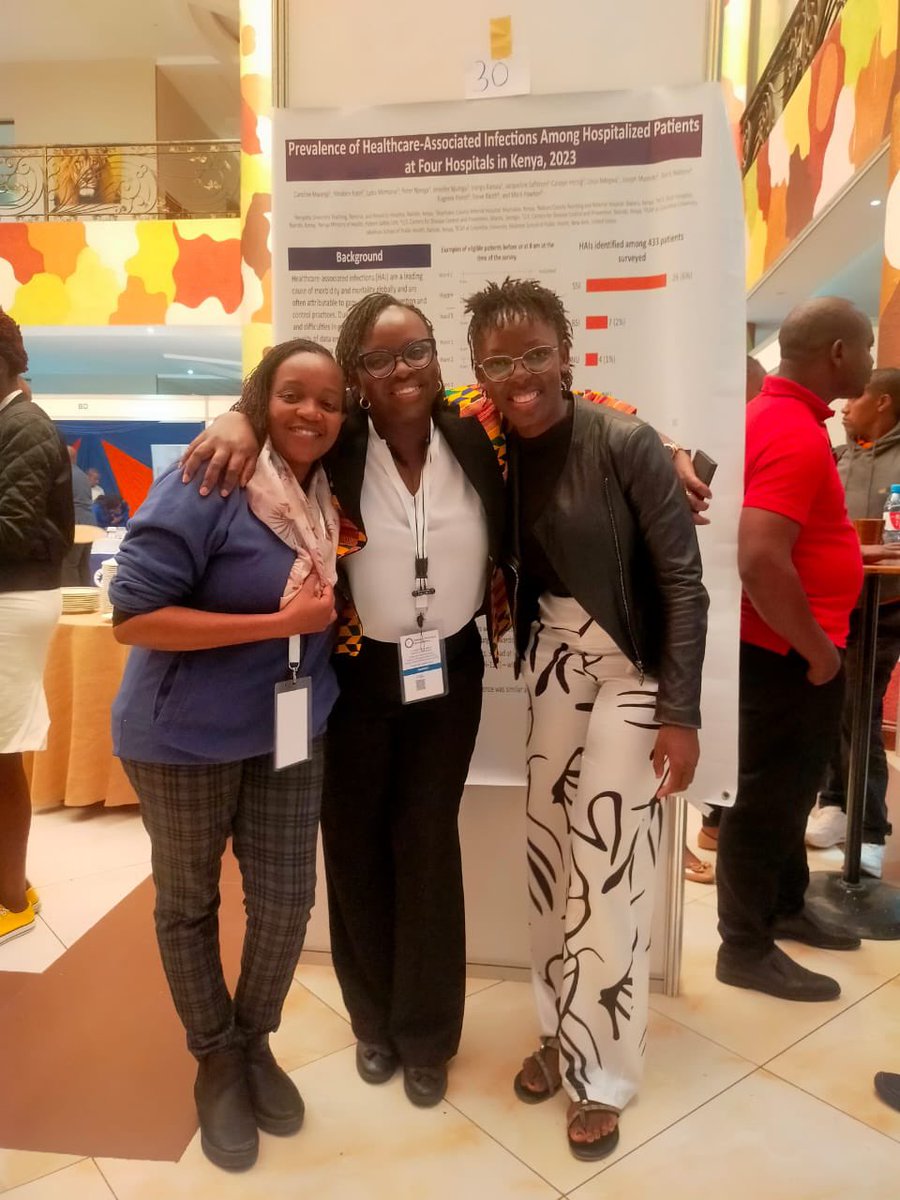 BeeYeanNg1's tweet photo. @ShahadaMevin & Elizabeth Gathua & Agripinnah Masha sharing their poster about SSI , impact of clinical/laboratory interface & PPS at #IPNET conference. #AMS #OKSAMS #CwPAMS @NadiaAliyan @drLouDunsmure @CW_Pharmacists @lauren_hookham @moniqueia https://t.co/amFw5zjFDY