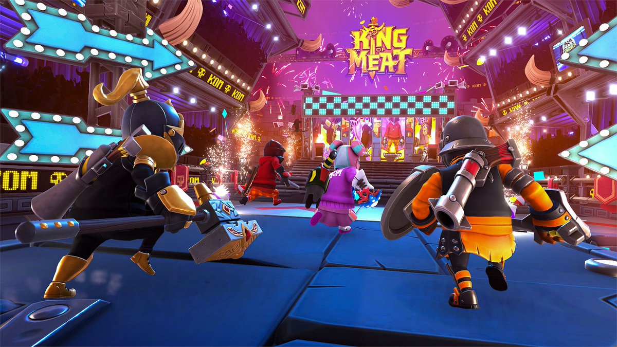amazongames's tweet photo. Curious about  the origins of the weird and wonderful world of @playkingofmeat? 

The @glowmade team shares their unlikely inspirations!

👑 https://t.co/8EVjWYK1vU https://t.co/go51csp9n2
