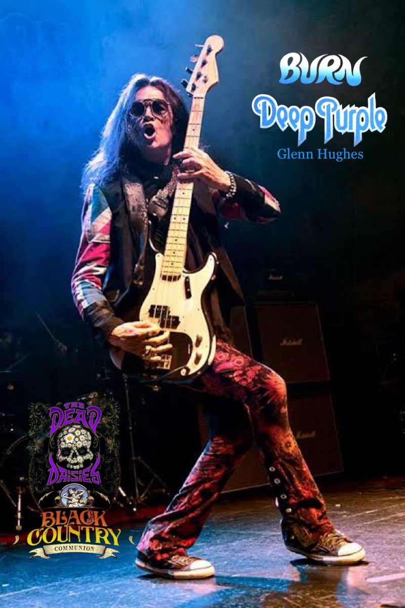 ۞†Glenn Hughes(Ex.Deep Purple)†۞🏴󠁧󠁢󠁥󠁮󠁧󠁿✨ 本日㊗誕生日