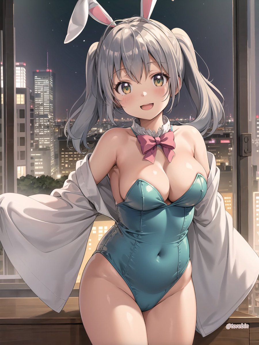 torebin's tweet image. 821なのでバニーガールを久々に投稿してみた🐰

August 21st is Bunny Girl Day in Japan, so I decided to post my daughter for the first time in a while.🐰

AI+加筆🖌️AI+Retouching🖌️
#バニーの日
#AIイラスト