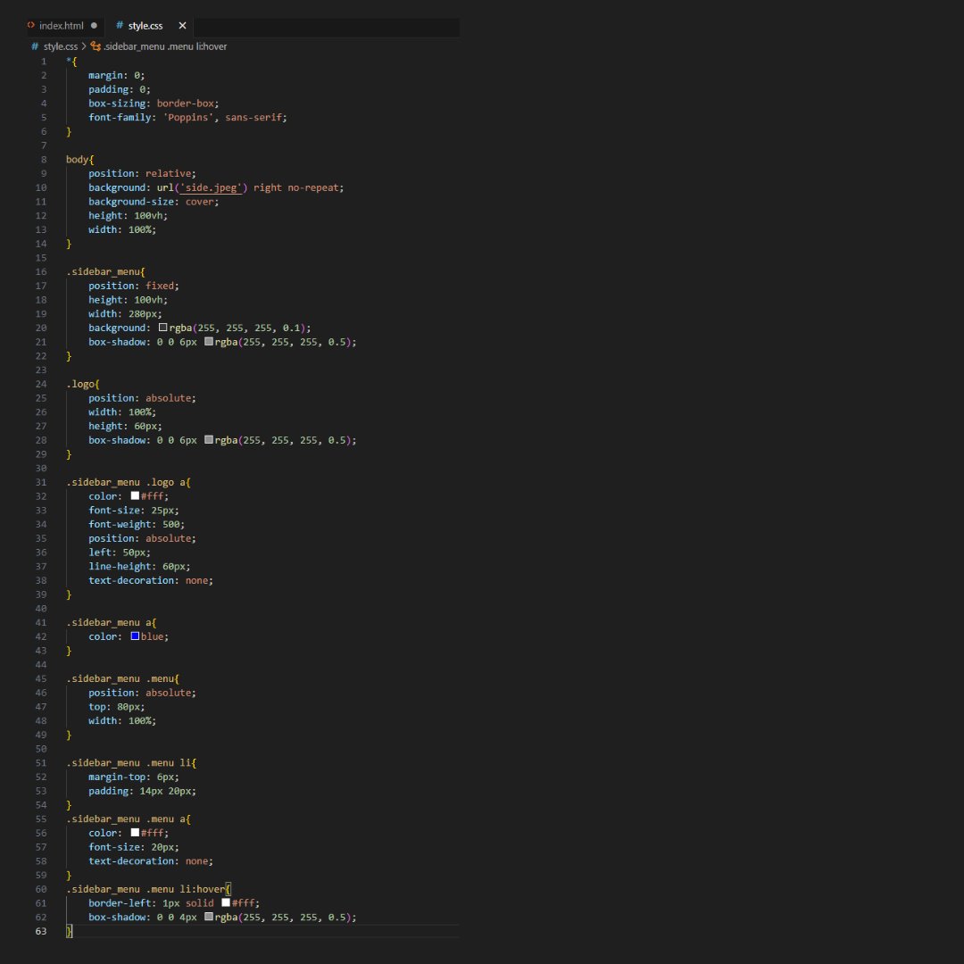 coderpedia's tweet photo. Yesterday was our Day 10 of #100DaysOfCode challenge in which I have tried creating some cool designs for the website. One of them is the Sidebar which I created using HTML and CSS. Will try more much cool designs in the upcoming days. So, stay tuned and keep learning. https://t.co/PUj2sumnwl