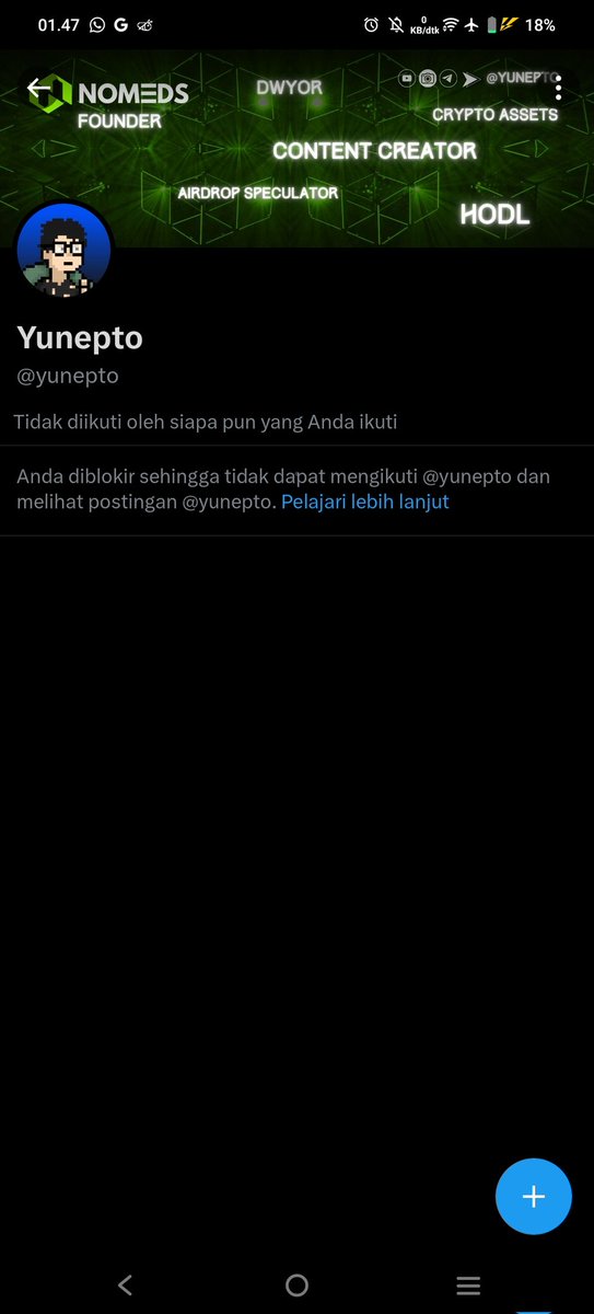 lindererz's tweet photo. @yunepto

Lu siapa si? Masuk youtube tiba tiba mau jdi raja airdrop? Wkk https://t.co/PB2NF3b19W