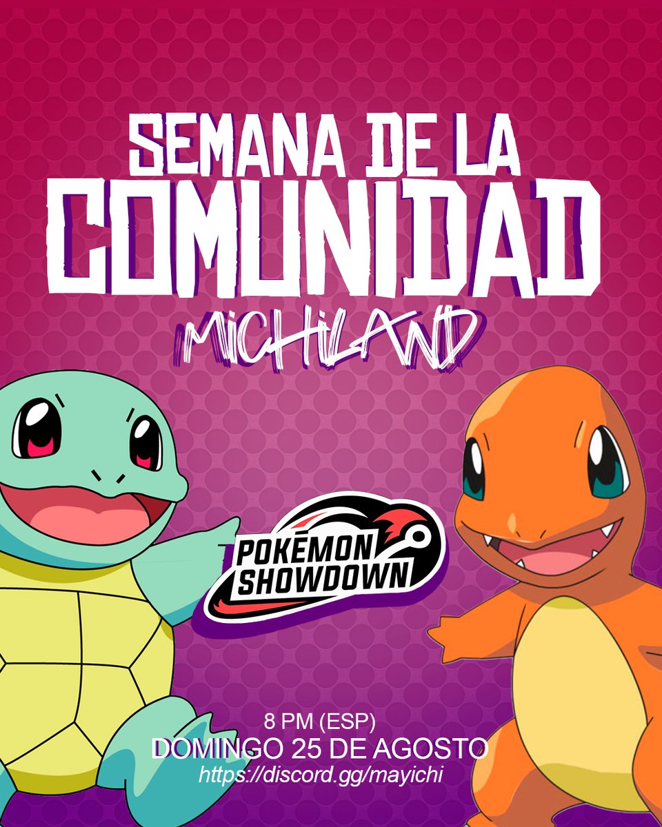 AngelGamez117's tweet photo. ¡Nos vemos este fin de semana! 👀

🇪🇸 8 PM.
🇦🇷 3 PM.
🇲🇽12 PM.

📌MayiCats (Discord de Mayichi).

Los días sábado y domingo estaremos jugando entre los miembros de la comunidad distintos juegos, únete con nosotros. https://t.co/HYHpH3s3IH