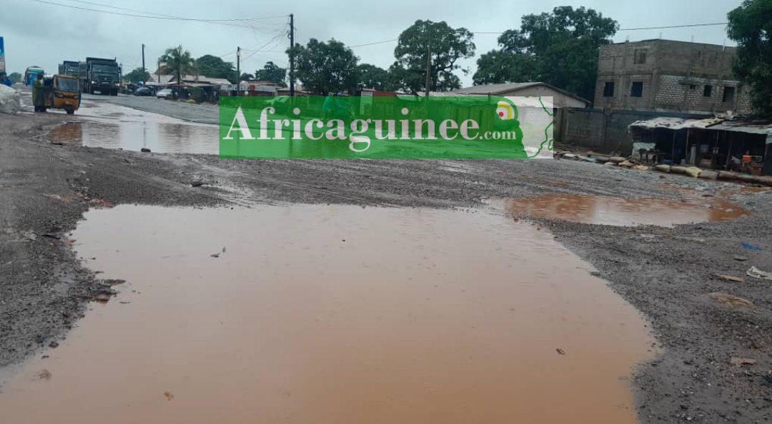 🛑Kagbelen-Dubréka. Le tronçon de "honte" aux portes de Conakry.  Reportage à suivre sur Africaguinee.com 👇🏻