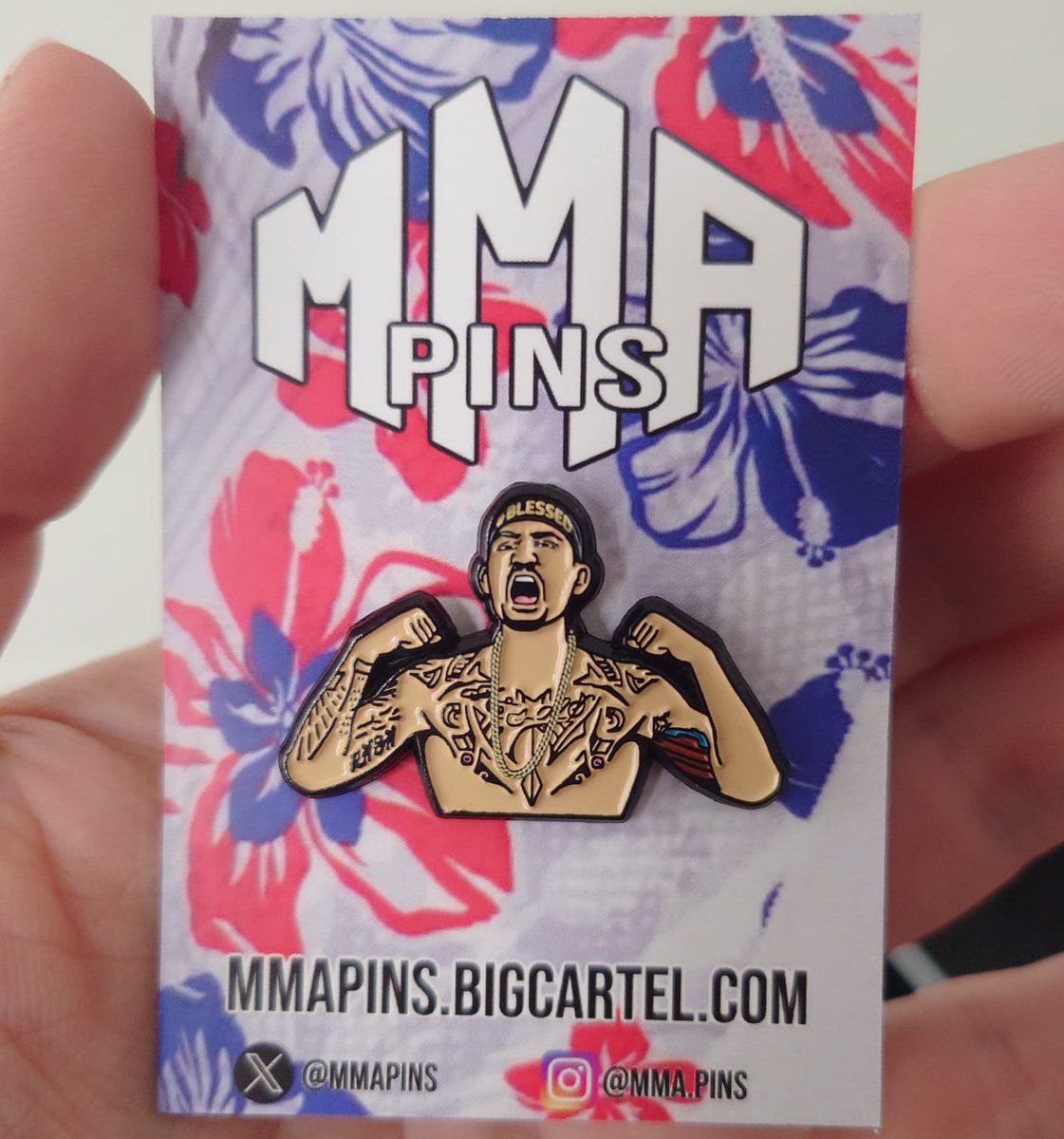 MAX ‘BLESSED’ HOLLOWAY PIN AVAILABLE NOW 👊🏼👊🏼👊🏼 🚂 

mmapins.etsy.com/listing/176724…

#blessedexpress #BMF #UFC