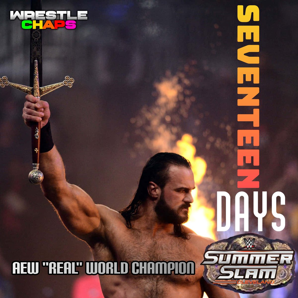 WCGhostHardcore's tweet photo. #WWEBash
#WWEBashinBerlin 

Drew McIntyre [c] vs CM Punk

#AEW "Real" World Championship rematch https://t.co/Zd7hv8us2x