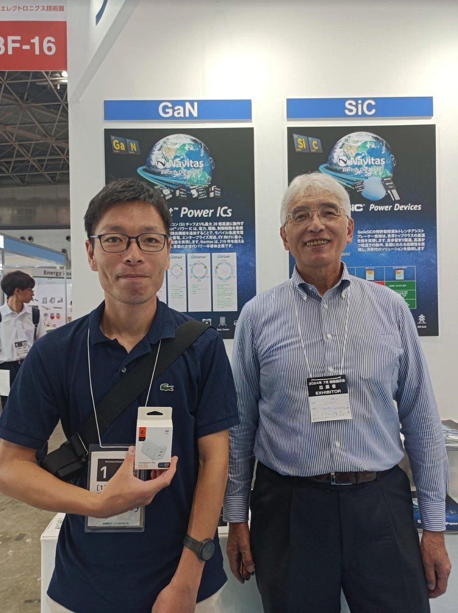 NavitasSemi's tweet image. #Navitas at #TechnoFrontier! 
Over 100+ customer connections as we showcased our next-gen #GaN and #SiC solutions that accelerate time-to-market, simplify designs, boost system efficiency, reliability, and power density.

#Innovation #Semiconductor #Technology