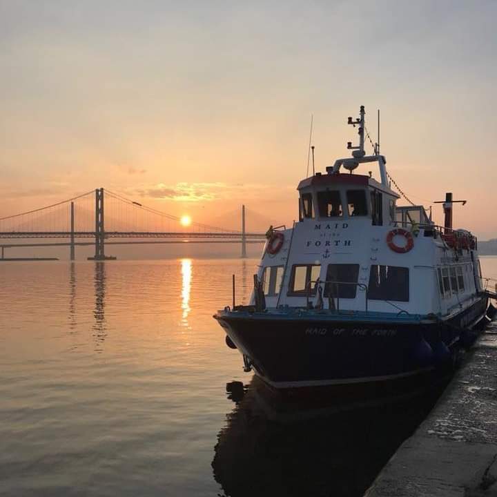 Maidoftheforth's tweet photo. We hate to break it to you, but our exclusive evening cruises—the best nights around—are almost fully booked! Only ONE evening left! Secure your tickets now and experience an unforgettable night on the water! Link below
#maidoftheforth #maidadventure #forthbridges #sunsetcruise https://t.co/u3ADyifOjI