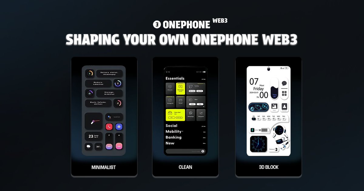 Sam_emi1's tweet image. 1/4🚀 Don't miss out on shaping your #OnePhoneWeb3 experience! 
✨ Your feedback will set our standard for the ultimate #Web3 phone. Ready to make your mark?