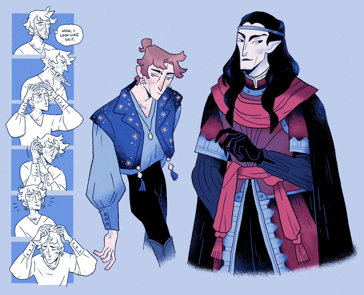 Getting dressed up for an official visit to Ravenloft ✨