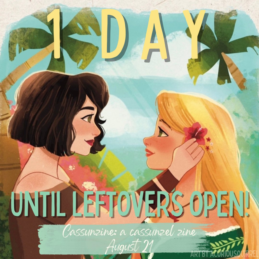 Just one more day! ☀️🌙
Leftovers open tomorrow at 12pm EST!

art by: <a href="/acuriousquirrel/">tessa</a>