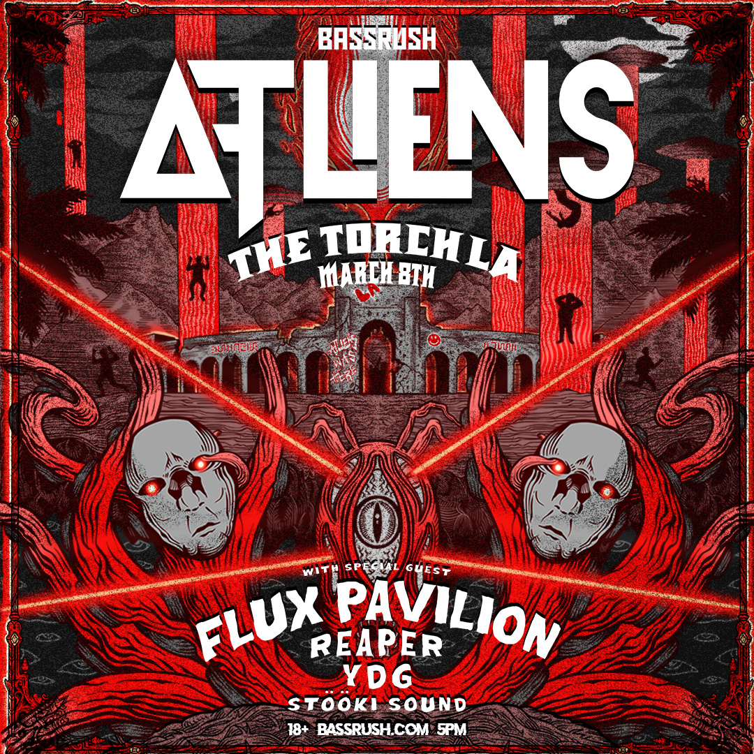 JUST ANNOUNCED: Bassrush presents ATLiens Live at The Torch at the LA Coliseum on Saturday, March 8! Tickets on sale this Friday, August 23 at 10am 🕙 ticketmaster.com/event/0A006113…
