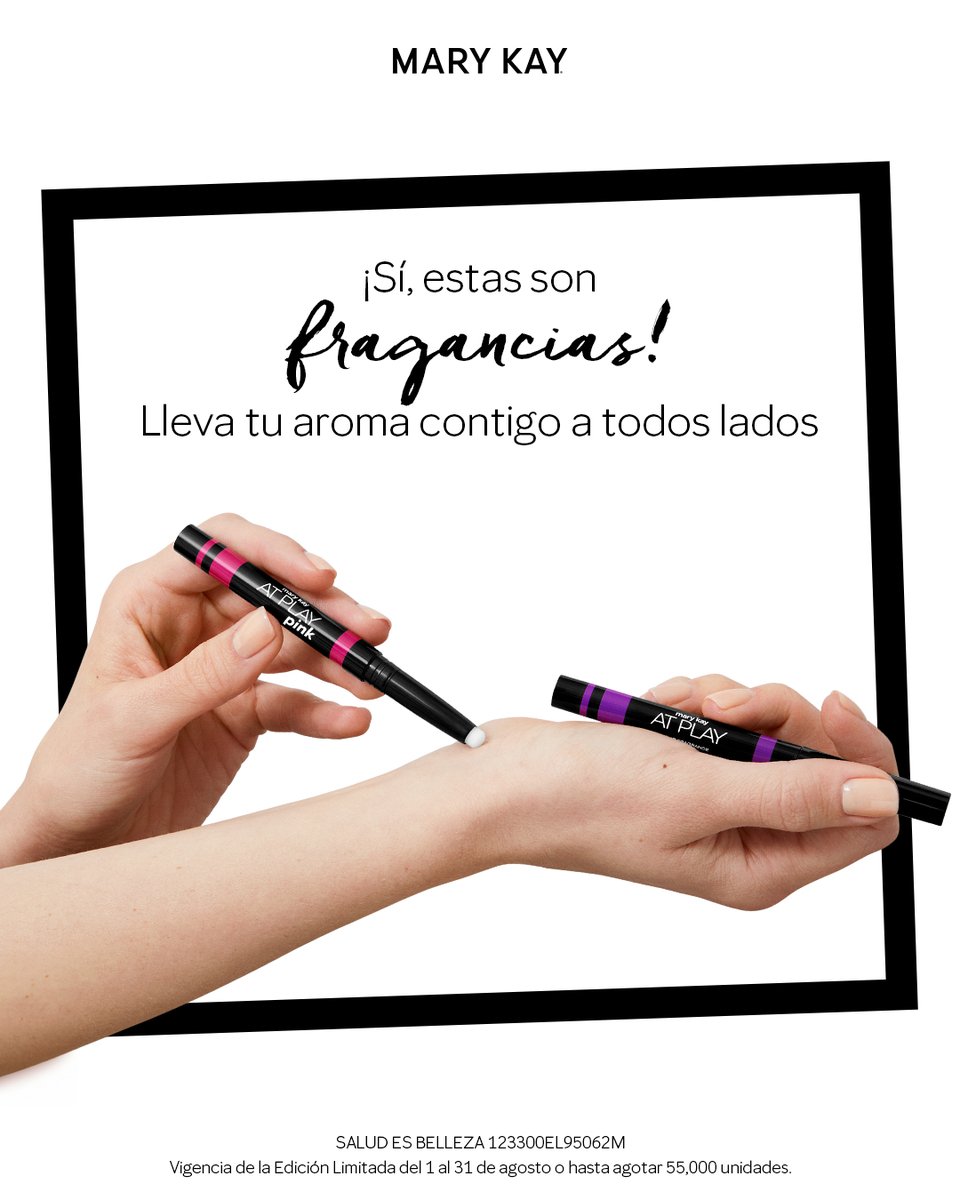 Lleva tu esencia a todas partes con las ¡Nuevas! Mary Kay At Play® Fragancias Sólidas de Edición Limitada, 1 g.​

Consigue la tuya en marykay.com.mx.​

#MaryKayDeMéxico