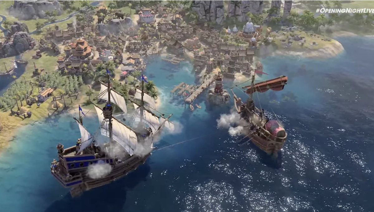 IGN's tweet photo. First looks at Civilization VII gameplay. Civ 7 is coming February 11, 2025. #gamescom2024 #OpeningNightLive https://t.co/1TwBFrBiqB