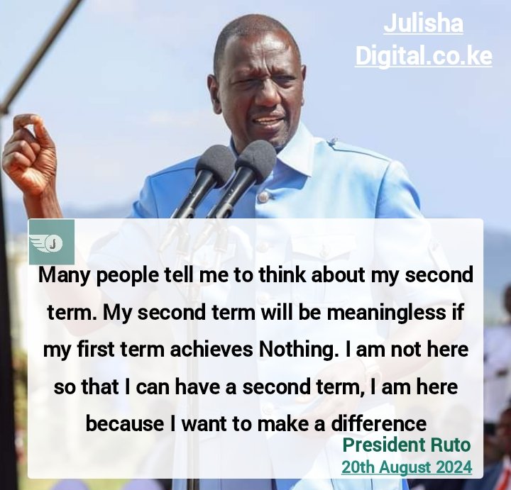 Goddie_Ke's tweet photo. President William Ruto : Many people tell me I should think about my second term. My second term will be meaningless if my first term achieves Nothing. I am not here so that I can have a second term, I am here because I want to make a difference https://t.co/jDjXKVgQ2Z