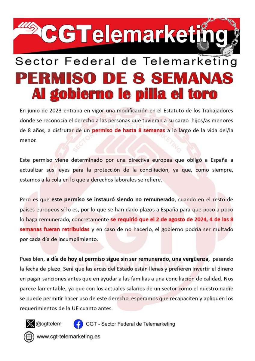 CGT Konecta Almendralejo tweet media