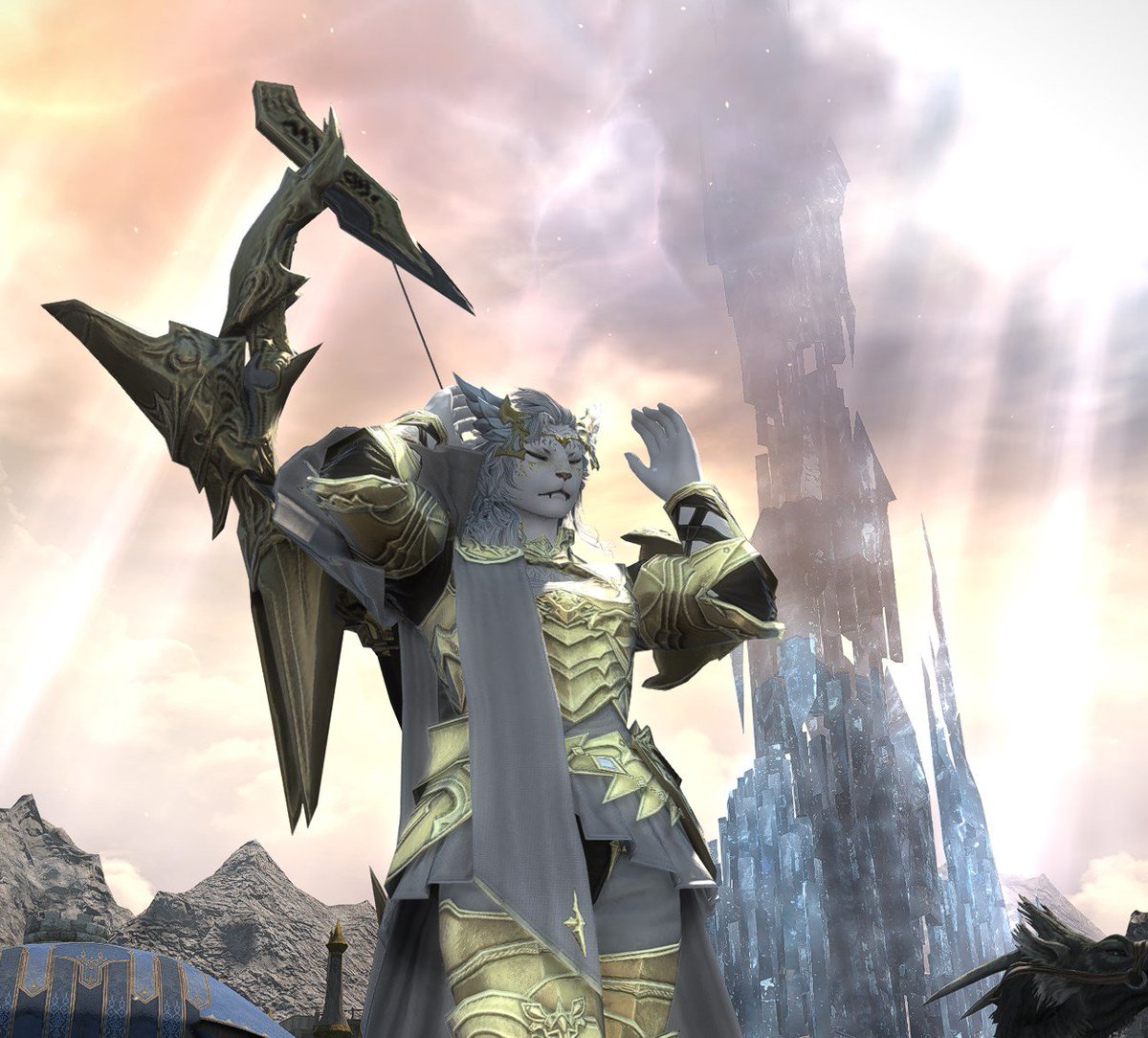 CallistoXIV's tweet photo. ๐ - She stands as the eternal light engulfs the Crystal Tower once more. The ultimate Lightwarden of Vein, a twisted beacon of hope.
#gpose #lightwarden https://t.co/MyZQybaeRJ