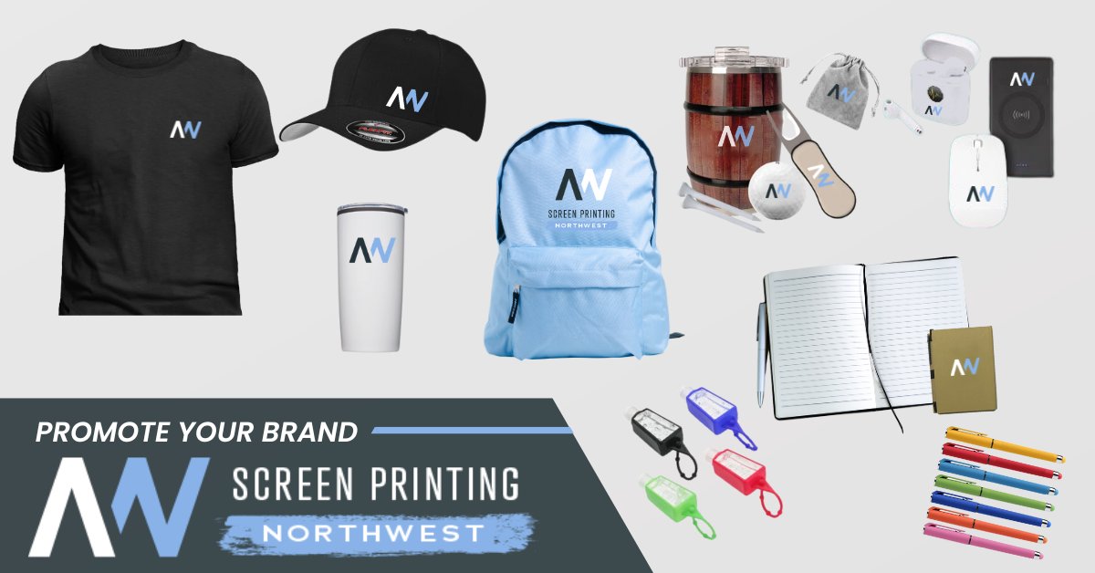 screenprintnw's tweet photo. At Screen Printing Northwest, we offer a wide selection of promotional items for every occasion!

https://t.co/iyNQFtHsbx

#buildyourbrand #swag #promotionalproducts #screenprinting #embroidery #heatpress #tshirtdesign #everett #snohomosh #seattle #screenprintingnw https://t.co/ysgsspeK53