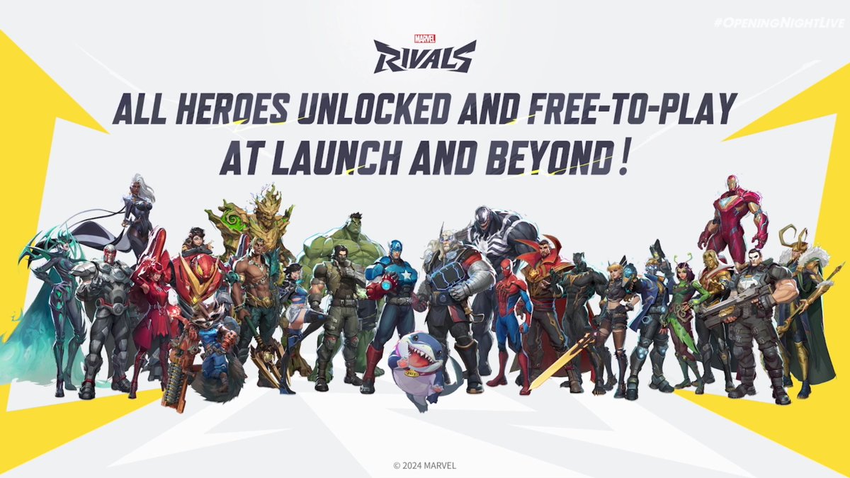 Wario64's tweet photo. Marvel Rivals - Dec 6th https://t.co/QMRBhm27uR
