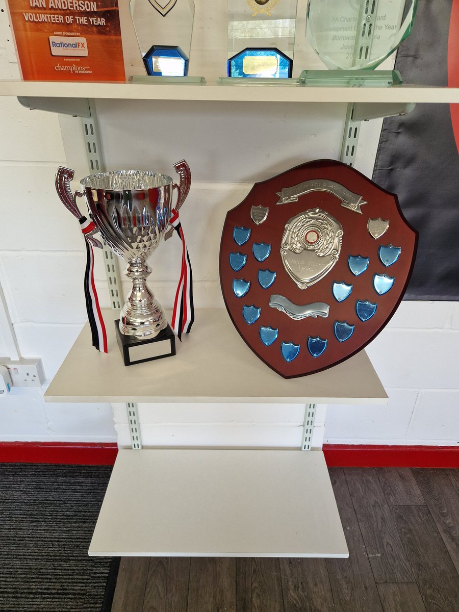 VicsLadies's tweet photo. Newly engraved, the Ladies League Champions Shield, back on the shelf https://t.co/EWPAi6EZsY