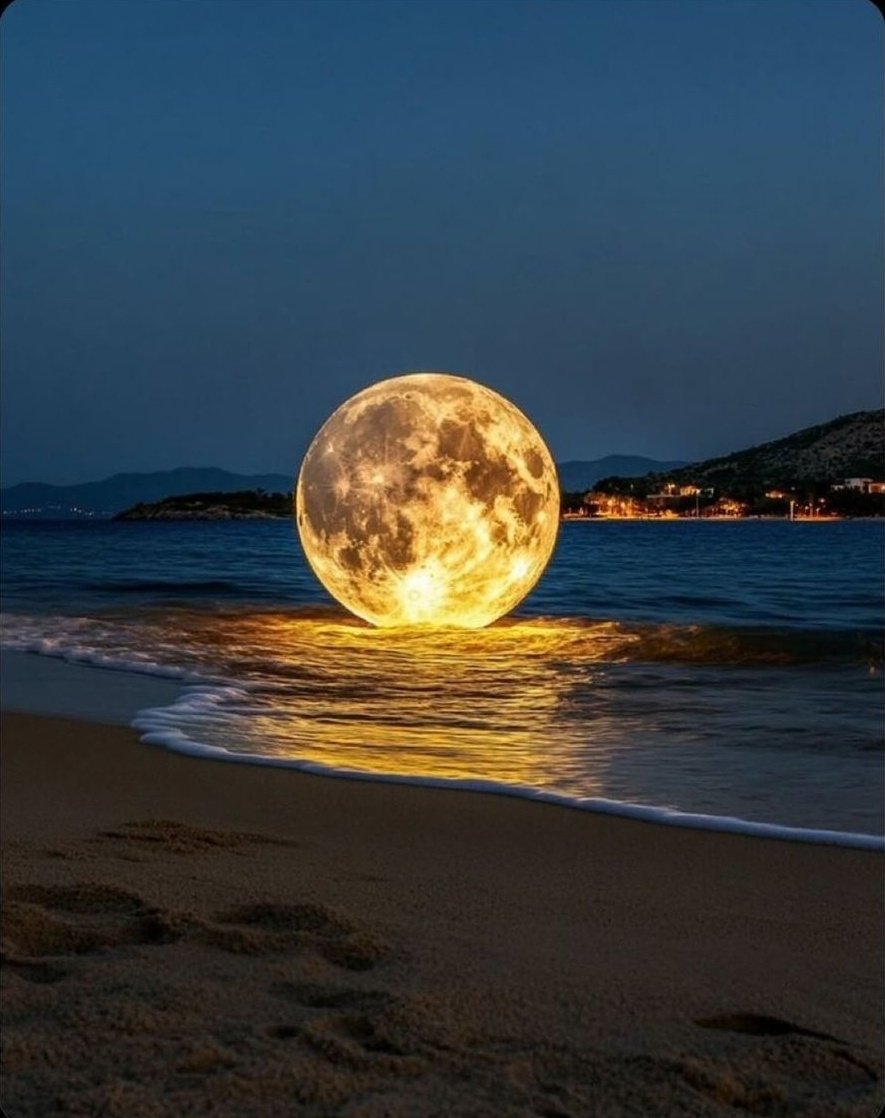 Ay'ı çekerken, sen yorulma ben yanına gelirim dedi