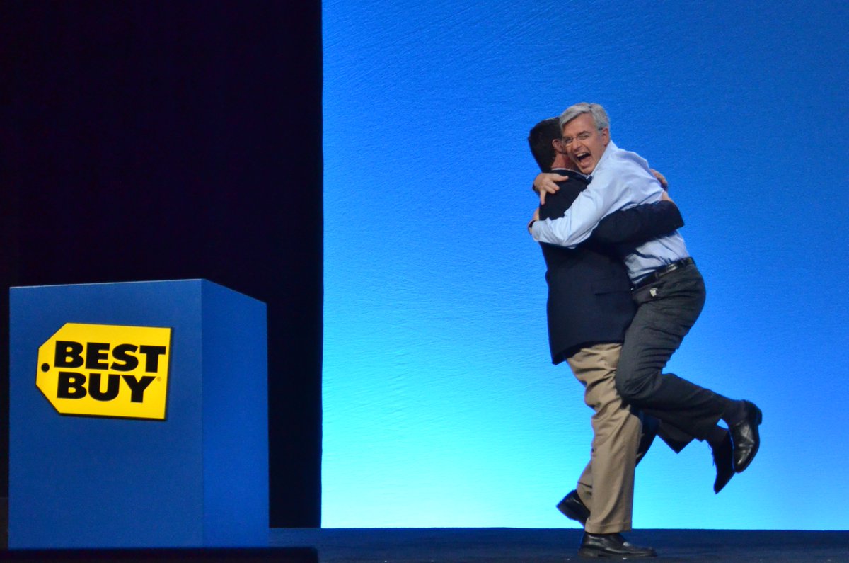 Hubert Joly tweet media